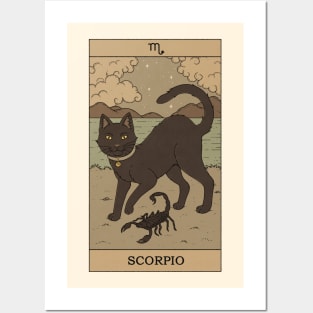 Scorpio Cat Posters and Art